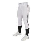 Women's Champro Tournament Traditional Low-Rise w/ Braid Softball Pants - Thumbnail 1 of 7