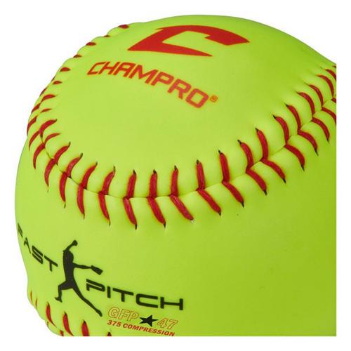 Champro 12" Recreational Fastpitch Softball - 1 Dozen - Primary Image