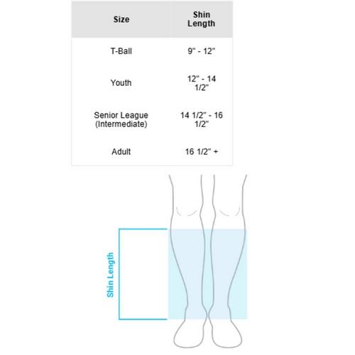 Champro Optimus MVP Single Baseball Knee Shin Guard - Primary Image