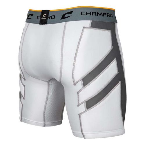 Men's Champro Wind-Up Baseball Sliding With Cup Compression Shorts - Primary Image