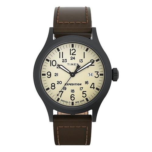 Timex Expedition Scout Leather Watch - Primary Image