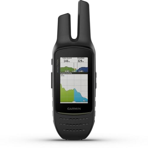 Garmin Rino 750t 2-Way Radio GPS Navigator Touchscreen TOPO - Primary Image