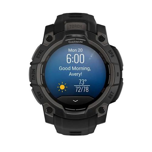 Garmin Instinct 3 AMOLED Adventure Smartwatch - Primary Image