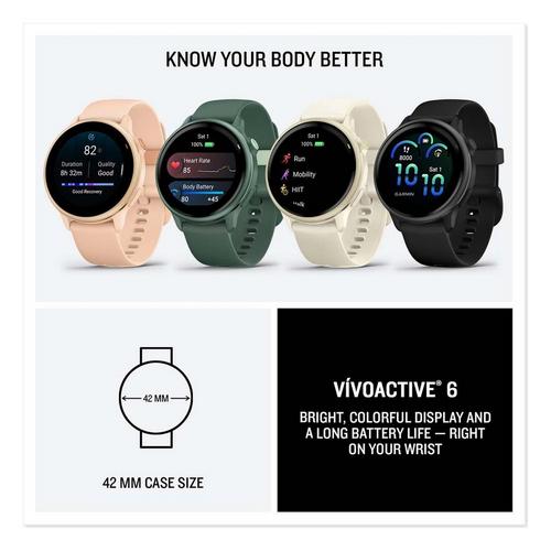 Garmin vivoactive 6 Fitness Smartwatch - Primary Image