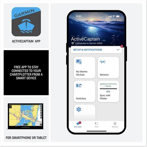 Garmin GPSMAP 9213xsv Chartplotter with Garmin Navionics+ and Sonar - Primary Image