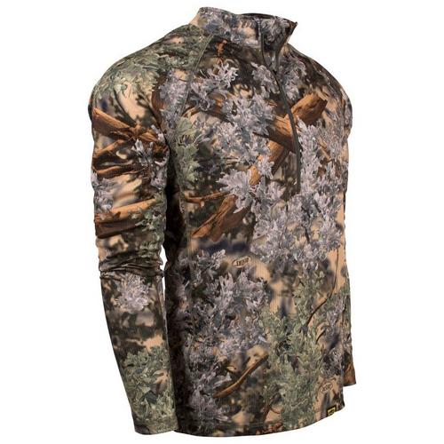 Men's King's Camo XKG Elevation Long Sleeve 1/4 Zip - Primary Image
