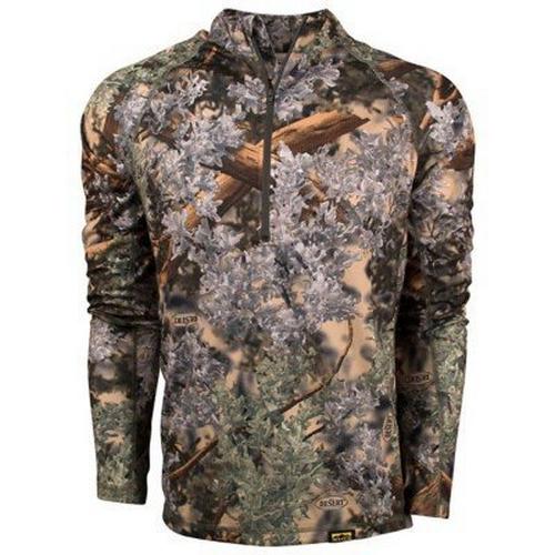 Men's King's Camo XKG Elevation Long Sleeve 1/4 Zip - Primary Image