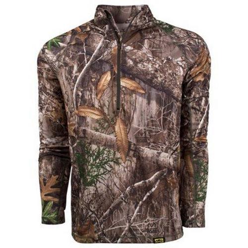 Men's King's Camo XKG Elevation Long Sleeve 1/4 Zip - Primary Image