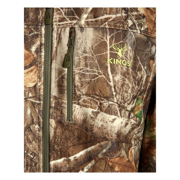 King's Camo Men's  Hunter Wind-Defender Pro Softshell Jacket