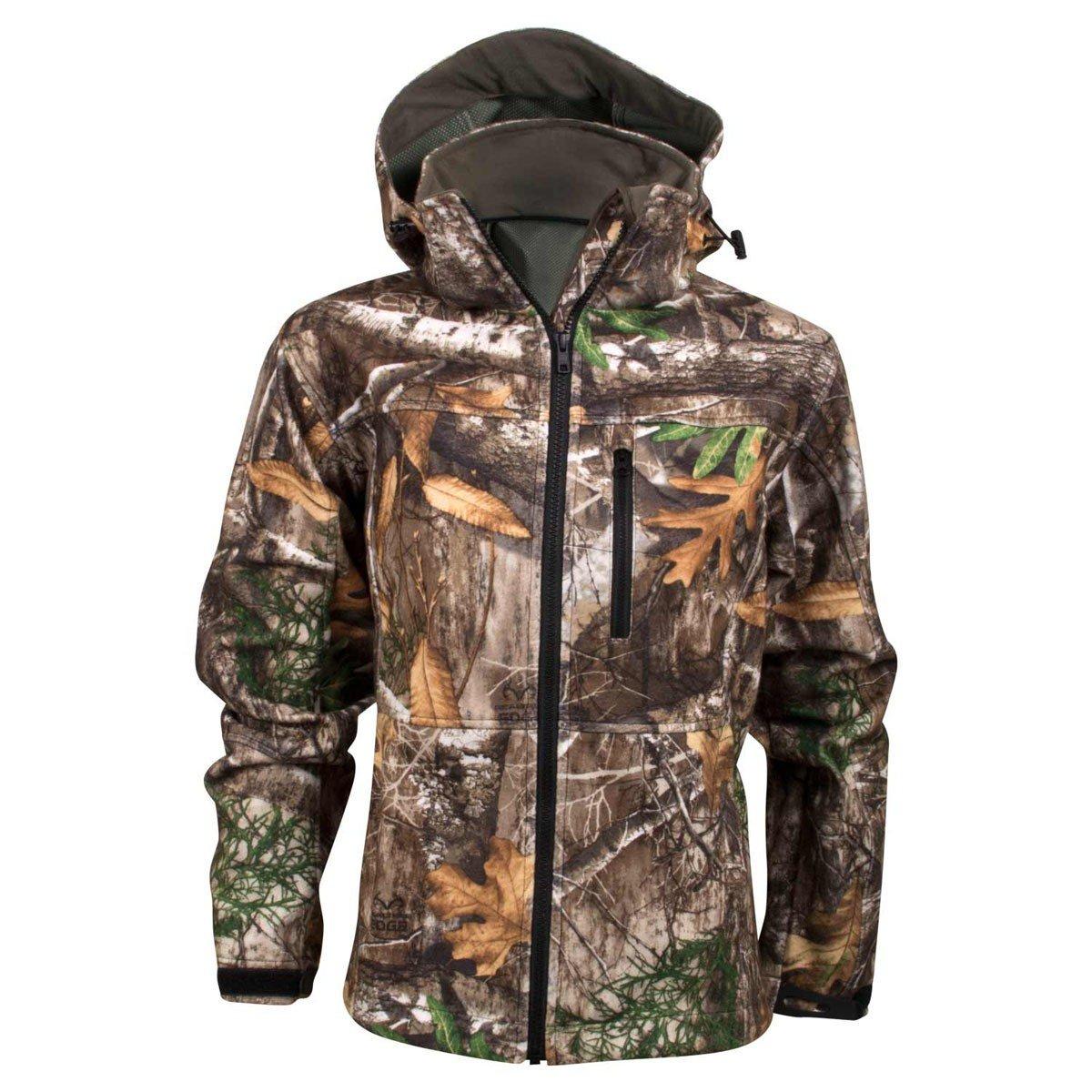 Women's King's Camo Womens Wind-Defender Pro Fleece Hooded Softshell Jacket - King's Camo