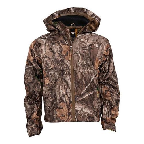 Youth King's Camo Climatex Rainwear Hooded Rain Jacket - Primary Image