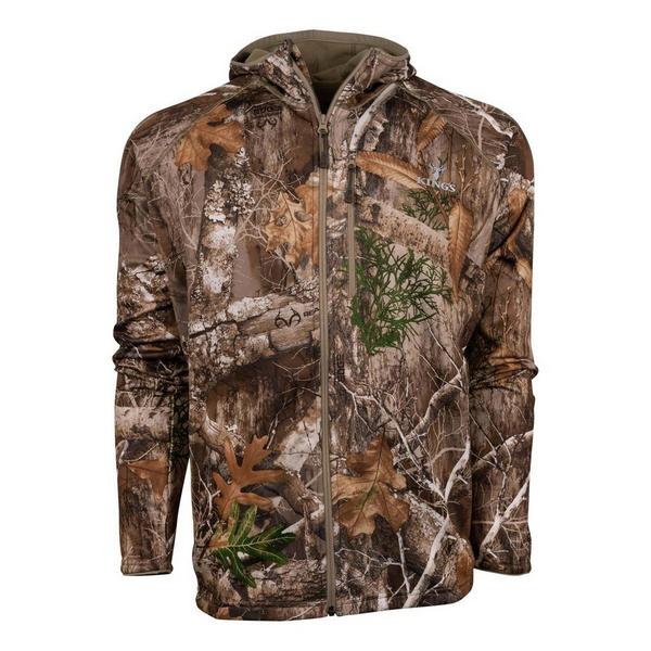 KING'S CAMO Men's  Hunter Full-Zip Fleece Hoodie Hunting Full Zip