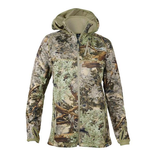 KING'S CAMO Women's  Womens XKG Pinnacle Full Zip Softshell Jacket