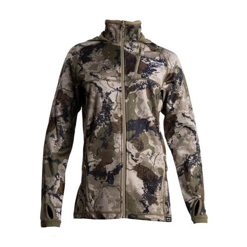 Women's King's Camo Womens XKG Pinnacle Full Zip Hooded Softshell Jacket - Primary Image