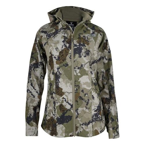 Women's King's Camo Womens XKG Boulder Hooded Softshell Jacket - Primary Image