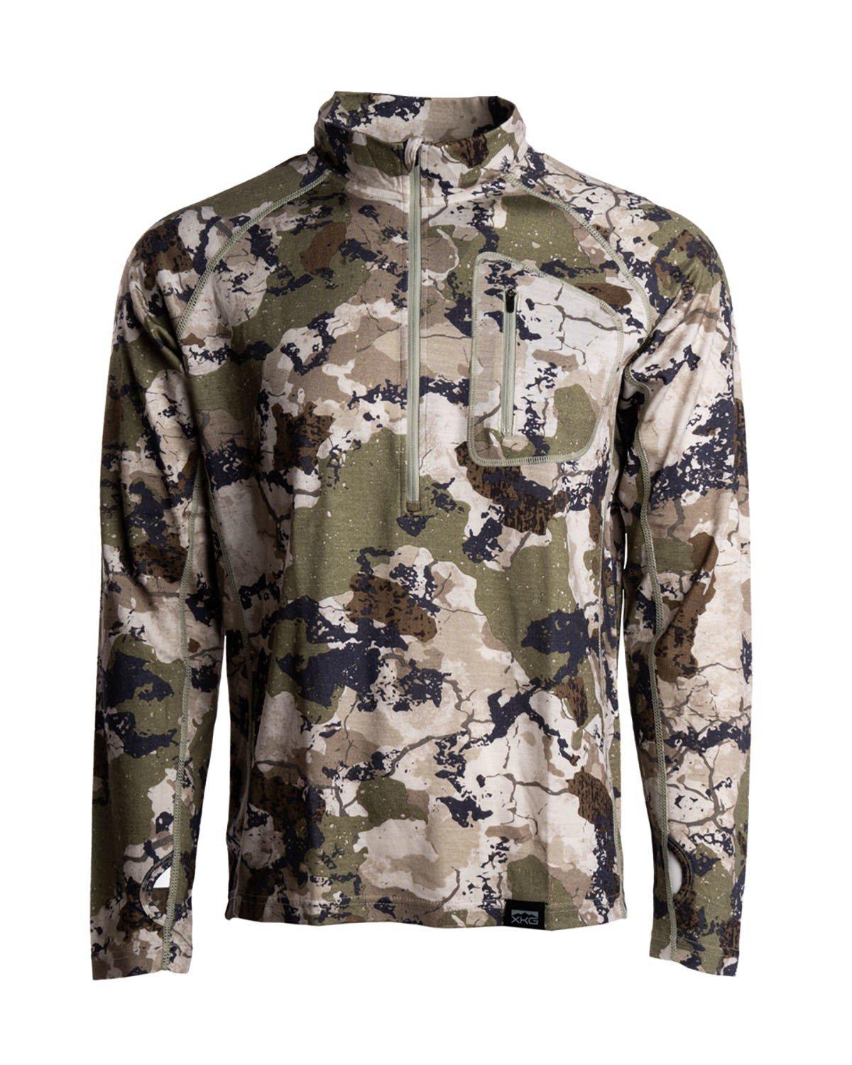 Men's King's Camo XKG Foundation 260 Merino Long Sleeve Base Layer - King's Camo