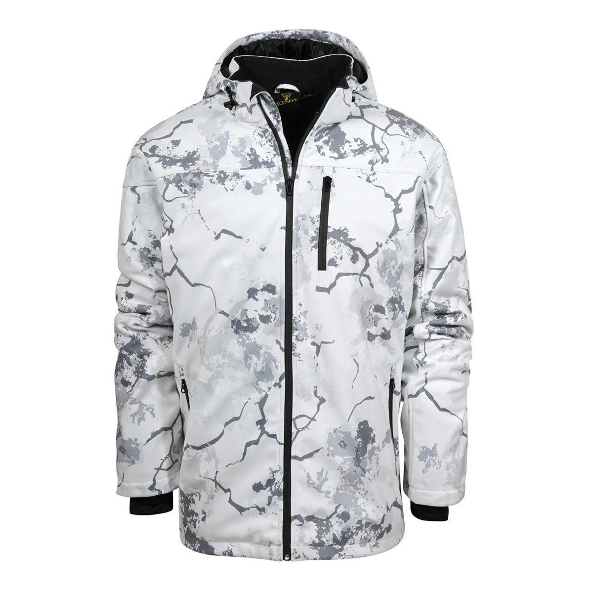 Men's King's Camo Weather Pro Hooded Jacket - King's Camo