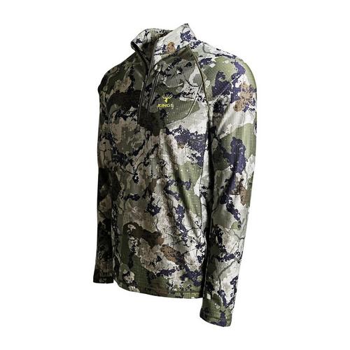 Men's King's Camo XKG Performance Fleece 1/4 Zip - Primary Image