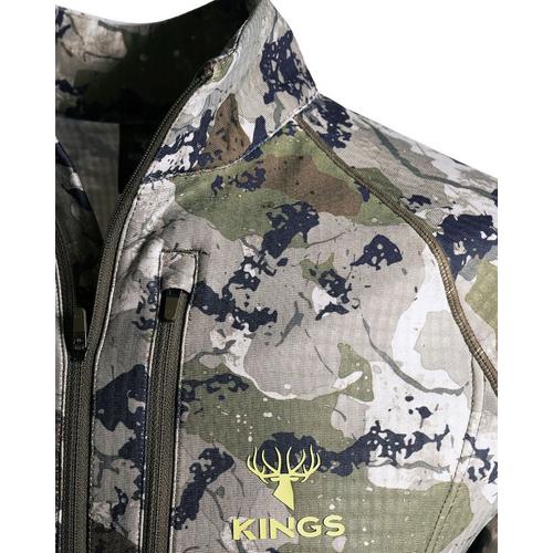 Men's King's Camo XKG Performance Fleece 1/4 Zip - Primary Image