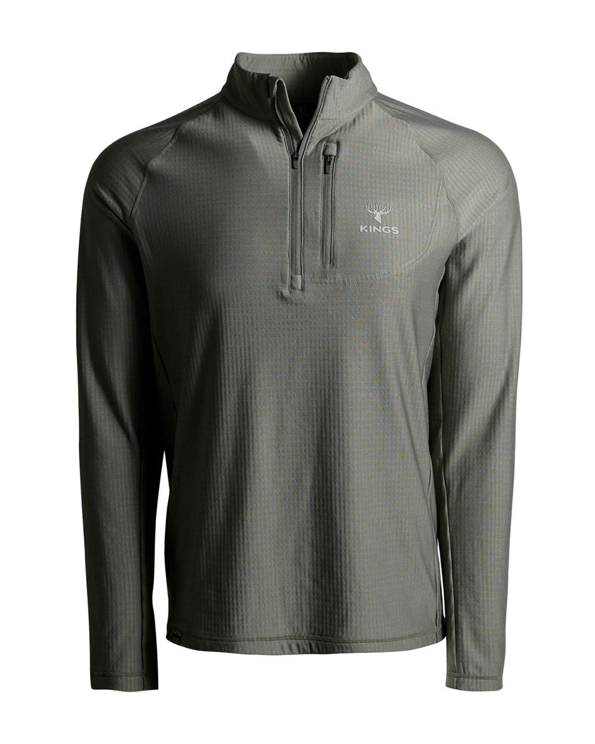 Men's King's Camo XKG Performance Fleece 1/4 Zip - King's Camo