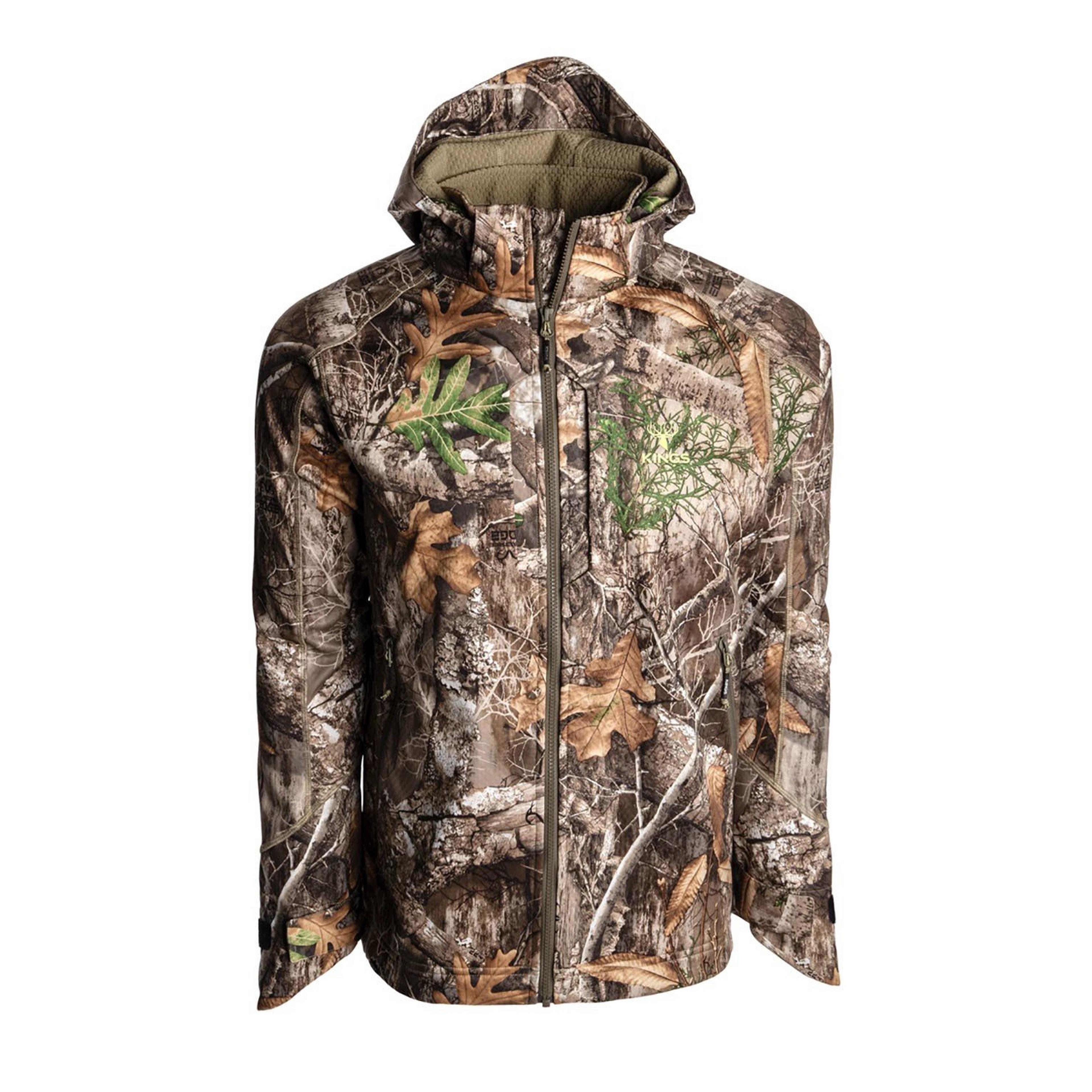 Men's King's Camo XKG Lone Peak Hooded Softshell Jacket - 