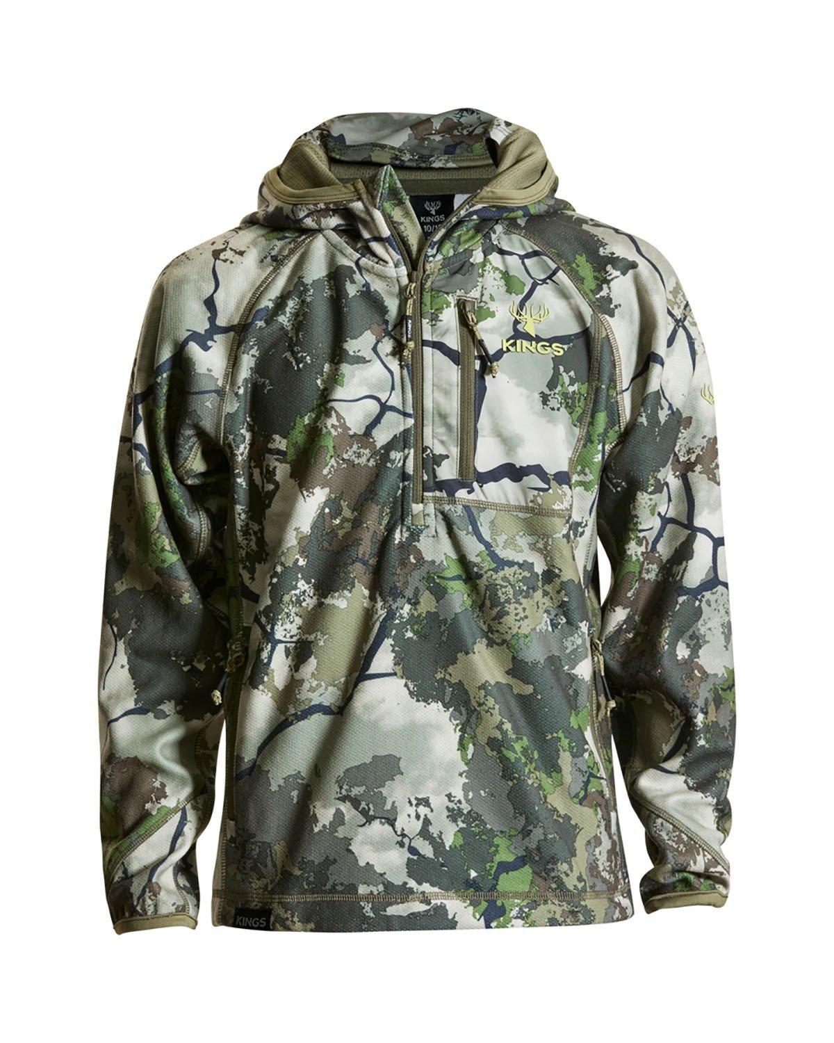 Kids' King's Camo Covert Fleece Hoodie - King's Camo