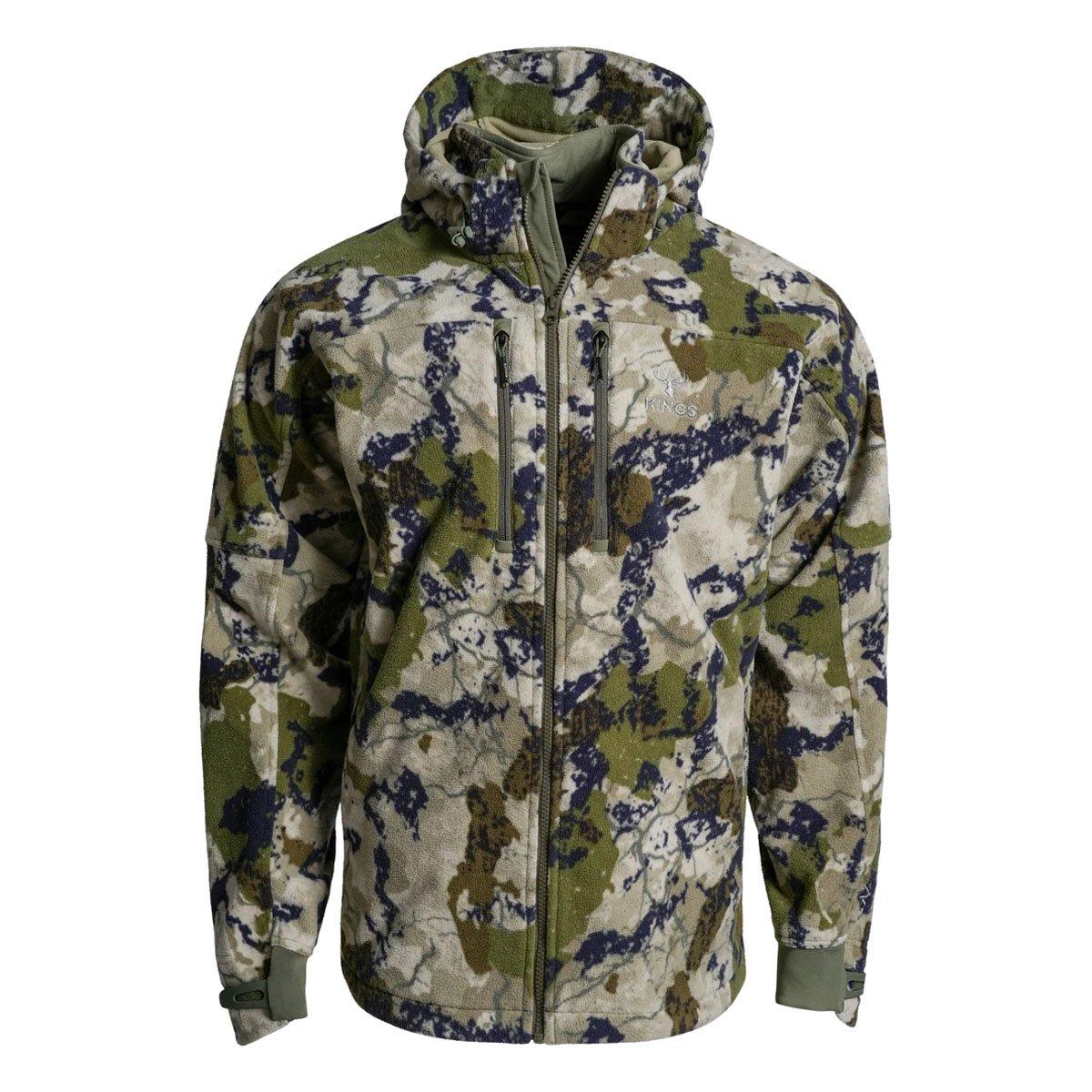 Men's King's Camo Wind-Defender Shift Hooded Jacket - King's Camo