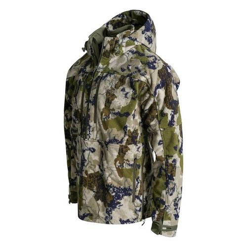Men's King's Camo XKG Wind-Defender Shift Hooded Softshell Jacket