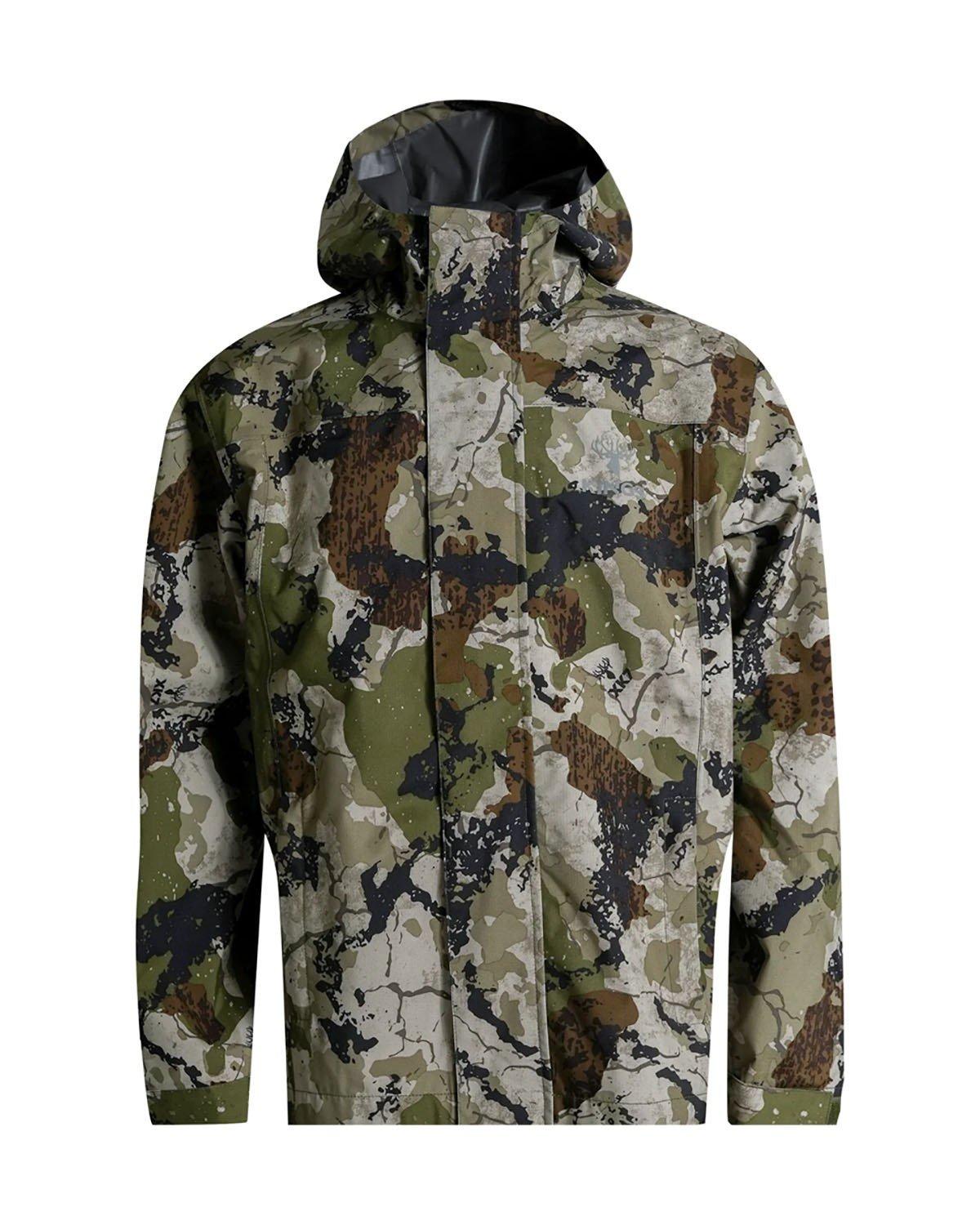 Youth King's Camo Climatex Hooded Rain Jacket - King's Camo