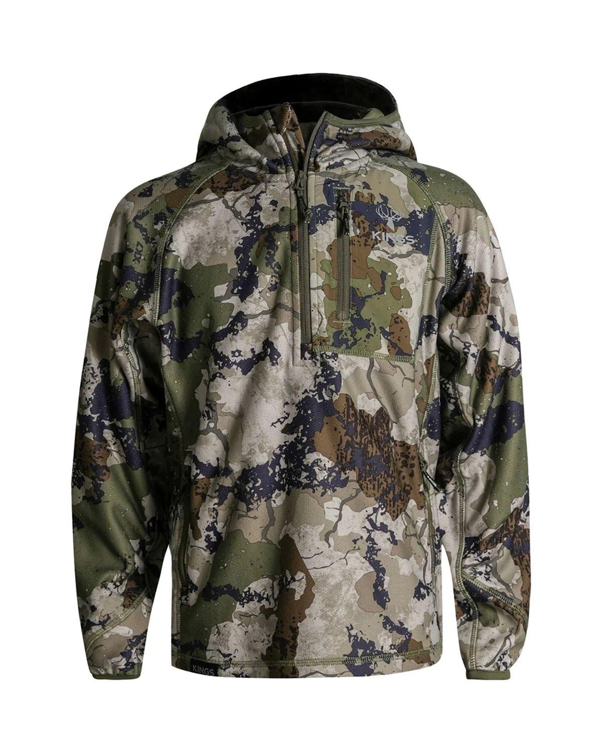 Kids' King's Camo Covert Fleece Hoodie - King's Camo