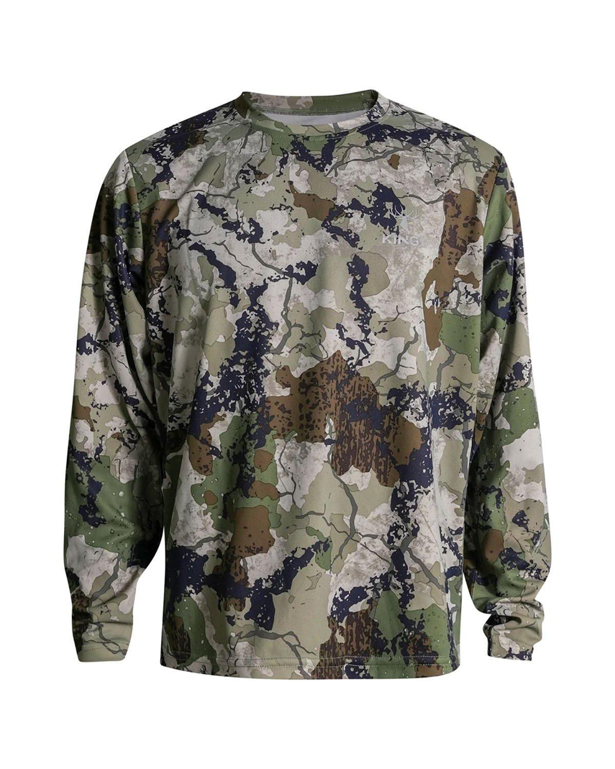 Youth King's Camo Hunter Long Sleeve T-Shirt - King's Camo