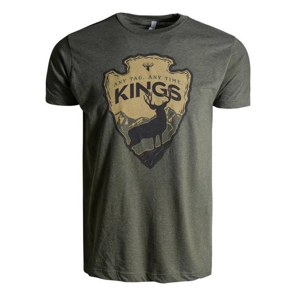 KING'S CAMO Men's  Arrowhead T-Shirt