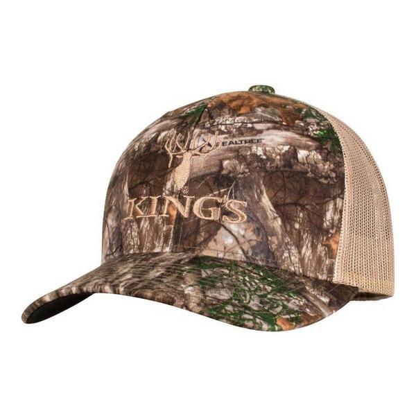 KING'S CAMO Men's  King's Trucker Hunting Snapback Hat