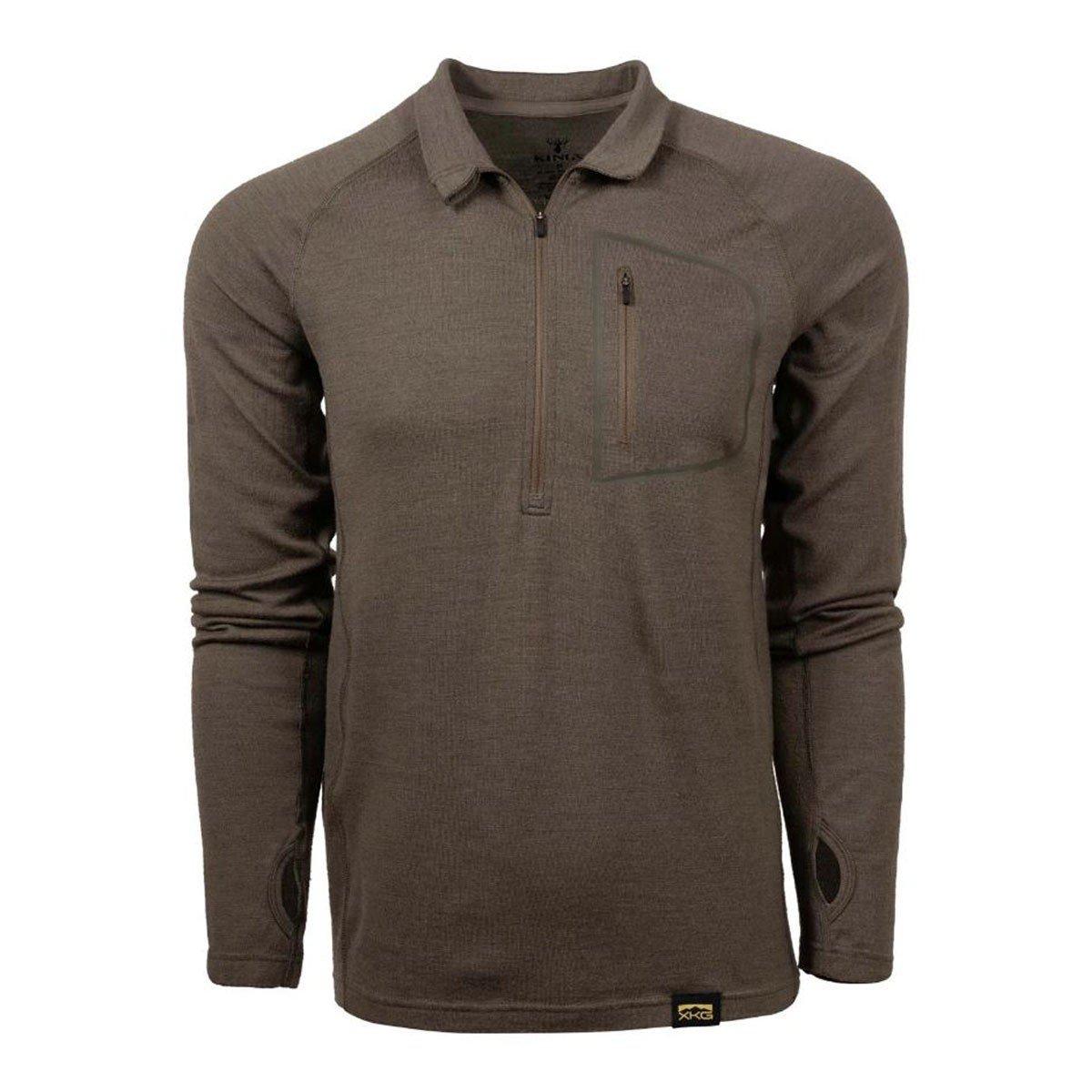 Men's King's Camo XKG Foundation 260 Merino Long Sleeve Base Layer - King's Camo