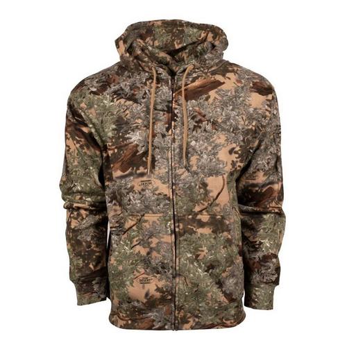 Men's King's Camo Classic Full Zip Hoodie - Primary Image