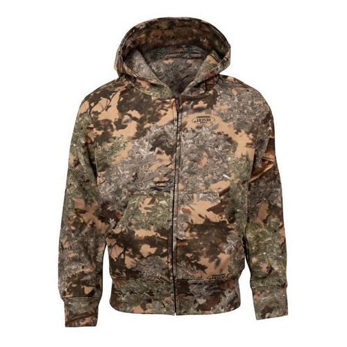 Youth King's Camo Full Zip Hoodie - Primary Image