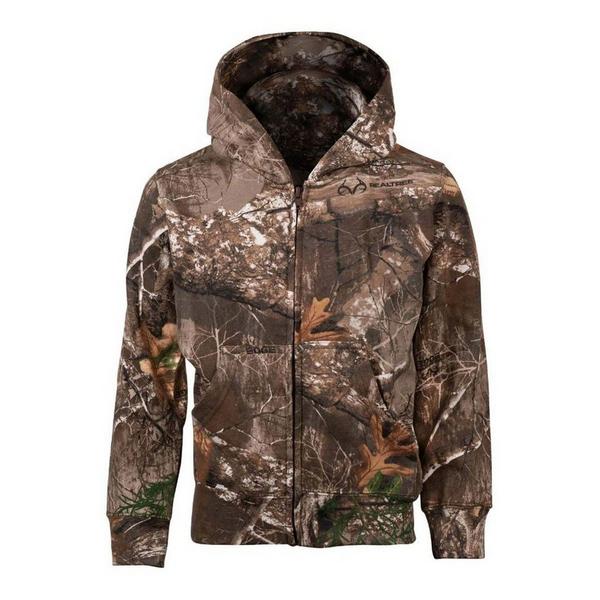 KING'S CAMO Youth  Youth Full Zip Hoody
