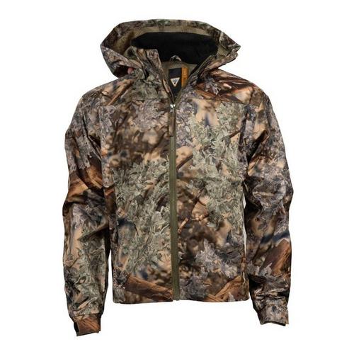 Youth King's Camo Climatex Rainwear Hooded Rain Jacket - Primary Image