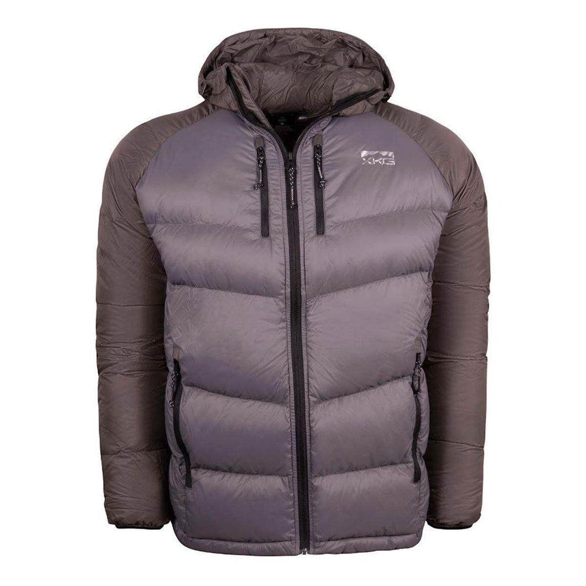 Men's King's Camo XKG Down Hooded Transition Jacket 800 Fill - King's Camo