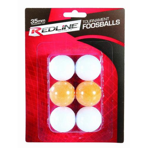 Redline 35mm Tournament Foosball, 6 pack - Primary Image