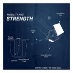 Goalsetter Contender 54" Acrylic In-Ground Basketball Hoop - Thumbnail 4 of 10
