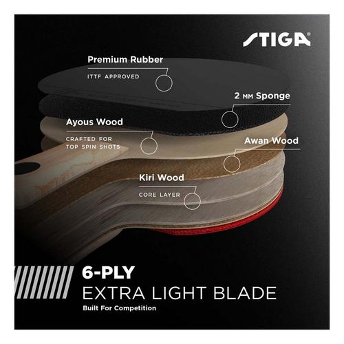 STIGA Talon Table Tennis Paddle - Primary Image