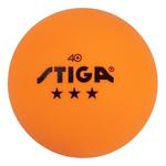 STIGA 3-Star 6-Pack Orange Ping Pong Balls - Thumbnail 2 of 7