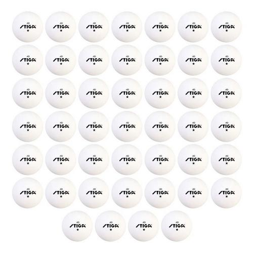 STIGA 1-Star 46-Pack White Ping Pong Balls - Primary Image