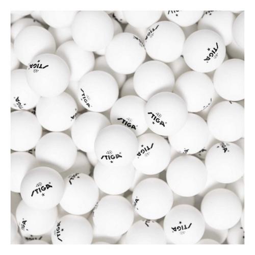 STIGA 1-Star 46-Pack White Ping Pong Balls - Primary Image