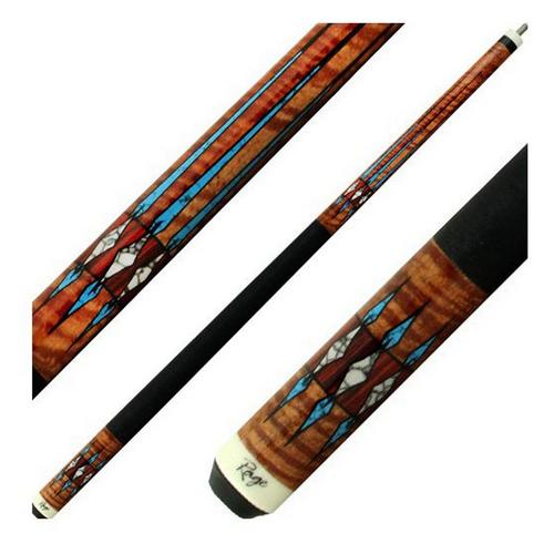 Rage Turquoise Love Pool Cue - Primary Image