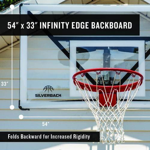 Silverback NXT 54"Wall-Mount Basketball Hoop - Primary Image
