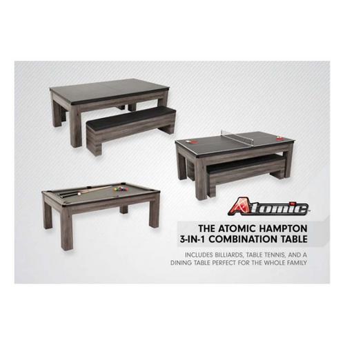 Atomic Hampton 3-In-1 Combo Game Table - Primary Image