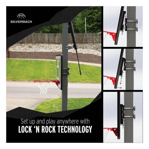 Escalade Sports Silverback Junior Basketball Hoop - Primary Image