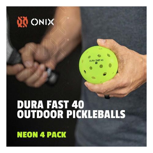 ONIX Dura Fast Pickleballs - 4 Pack - Primary Image